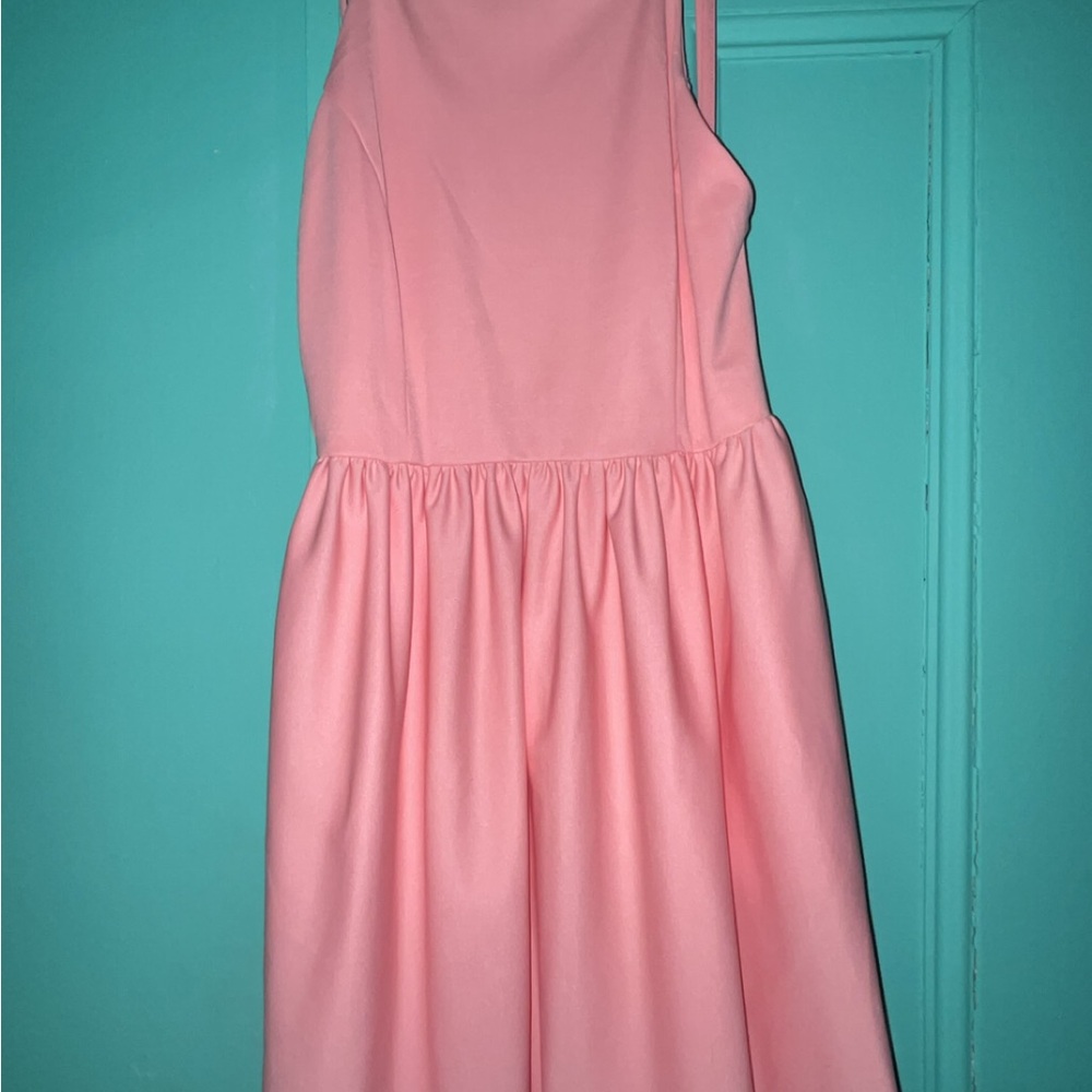 Pink Sleeveless Kids Dress